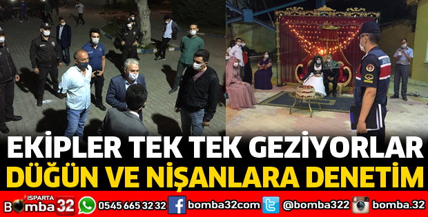 DÜĞÜN VE NİŞAN DENETİMLERİ