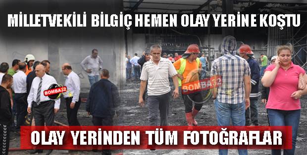 DUMAN BİR ANDA GÖKYÜZÜNÜ KAPLADI