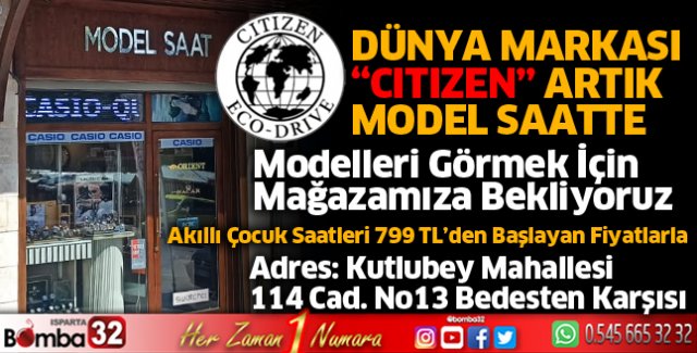 Dünya Markası CITIZEN artık Model Saat'te 