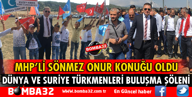 DÜNYA VE SURİYE TÜRKMENLERİ BULUŞMA ŞÖLENİ