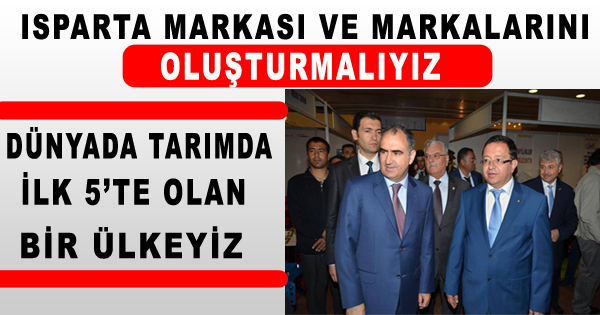 DÜNYADA TARIMDA İLK 5’TE OLAN BİR ÜLKEYİZ