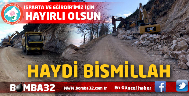 DURMAK YOK ISPARTA'MIZ İÇİN HAYIRLI OLSUN