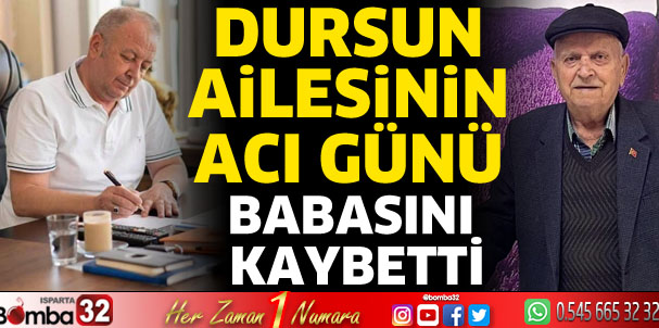Dursun ailesinin acı günü 