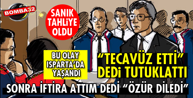 DURUŞMADA SANIKTAN ÖZÜR DİLEDİ