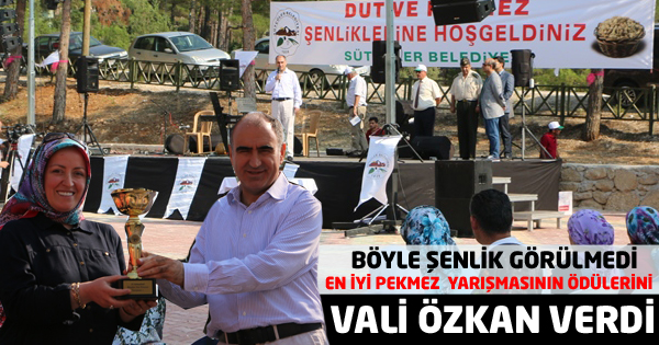 Dut ve Pekmez Şenliği düzenlendi