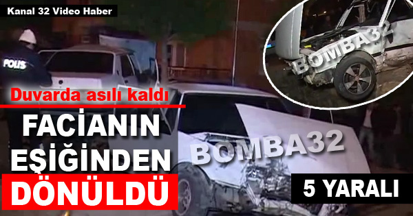 Duvarda asılı kaldı