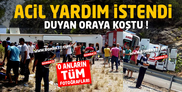 DUYAN YARDIMA KOŞTU İŞTE FOTOĞRAFLAR 