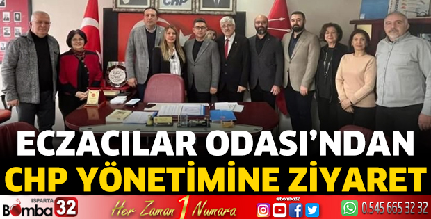Eczacılar Odası’ndan CHP’ye ziyaret 