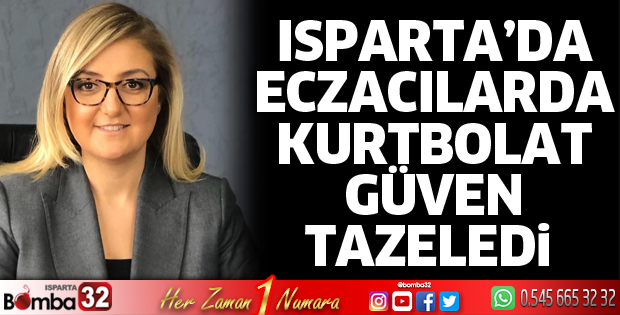 Eczacılarda Kurtbolat yeniden başkan