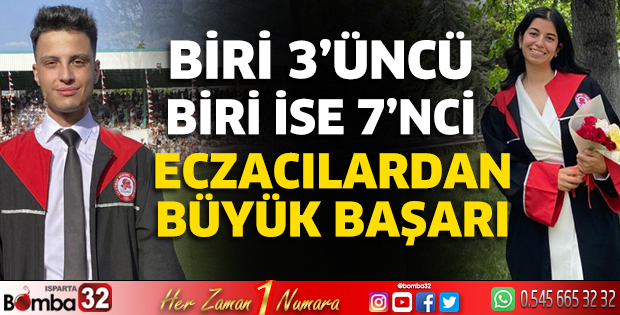 Eczacılardan büyük başarı