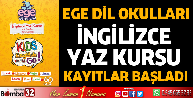 Ege Dil Okullarında İngilizce Yaz Kursları 