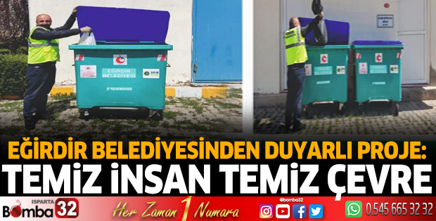 Eğirdir Belediyesinden duyarlı proje