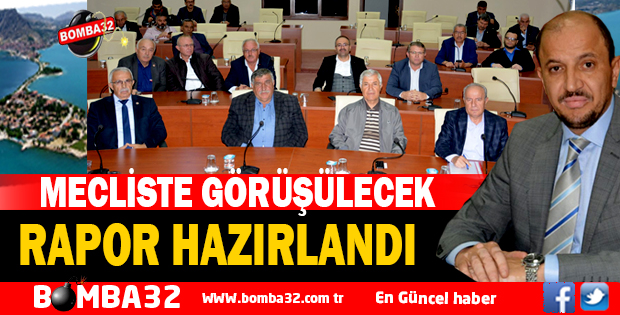 EĞİRDİR GÖLÜ İÇİN RAPOR HAZIRLANDI 