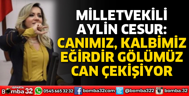 EĞİRDİR GÖLÜMÜZ CAN ÇEKİŞİYOR