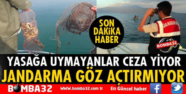 EĞİRDİR GÖLÜ'NDE JANDARMA GEÇİT VERMİYOR
