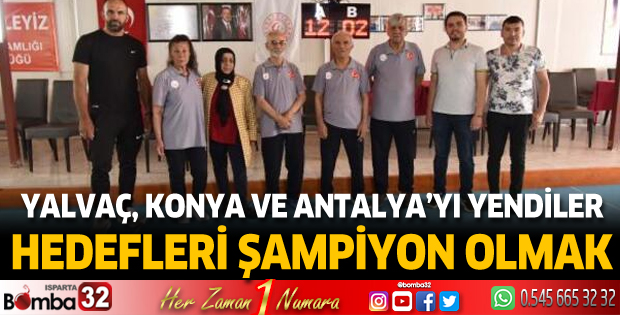 Eğirdir Huzurevi bocce takımı iddialı başladı