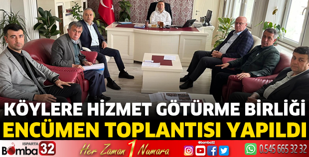 Encümen Toplantısı Yapıldı