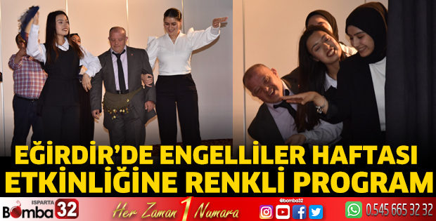 Eğirdir’de Engelliler Haftası etkinliğine renkli program 