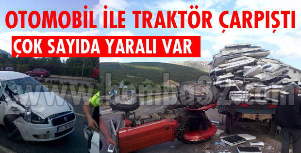 EĞİRDİR'DE FECİ KAZA