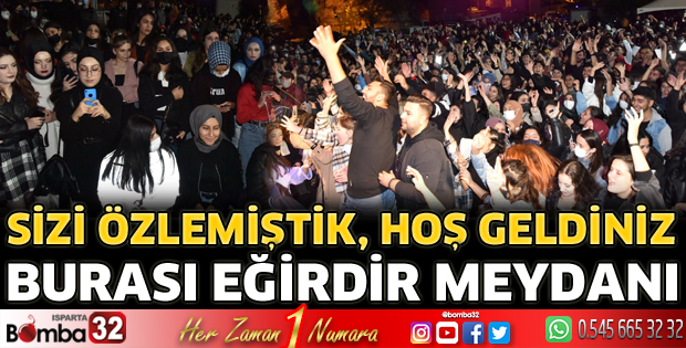 Eğirdir'de hoşgeldin konseri