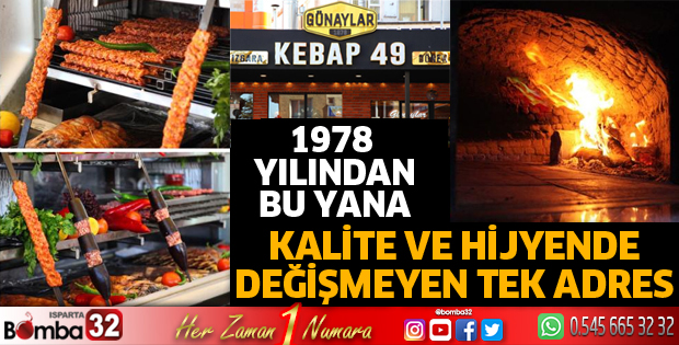 Eğirdir'de kalite ve hijyende değişmeyen tek adres