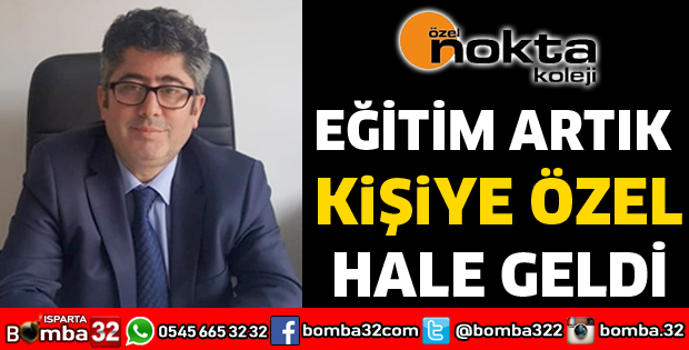 EĞİTİM ARTIK KİŞİYE ÖZEL HALE GELDİ