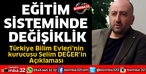EĞİTİM SİSTEMİNDE DEĞİŞİKLİK