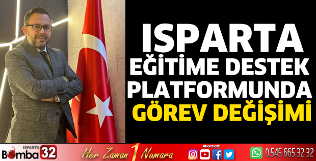 Eğitime Destek Platformunda görev değişimi