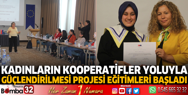 Eğitimlere başlandı