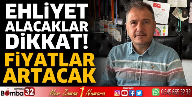 Ehliyet alacaklar dikkat