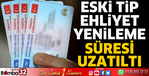 Ehliyet yenileme süreleri uzatıldı
