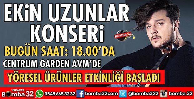EKİN UZUNLAR KONSER VERECEK