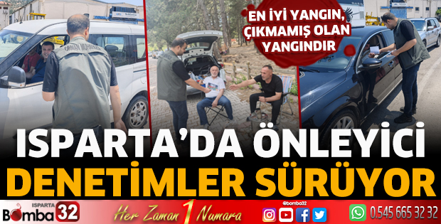Ekiplerden vatandaşlara yangın uyarısı