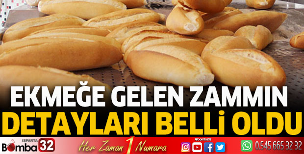 Ekmeğe gelen zammın detayları belli oldu 