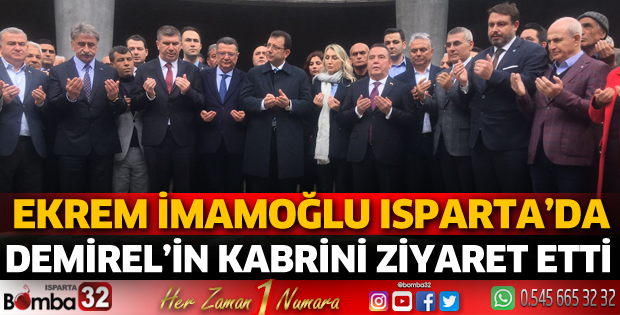 Ekrem İmamoğlu Isparta'da 