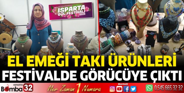 El emeği takı ürünleri festivalde görücüye çıktı