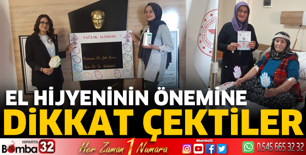 El hijyenin önemine dikkat çektiler