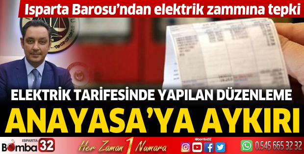 Elektrik tarifesinde yapılan düzenleme Anayasa’ya aykırı