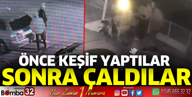 Elektrikli bisiklet hırsızlığı an be an kaydedildi