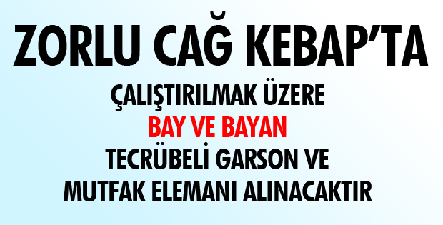 ELEMAN ARANIYOR