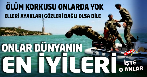 ELLERİ AYAKLARI BAĞLI SUYA ATLADILAR
