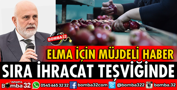 ELMADA SIRA İHRACAT TEŞVİĞİNDE