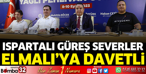 Elmalı, güreş severleri bekliyor