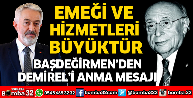 EMEĞİ VE HİZMETLERİ BÜYÜKTÜR