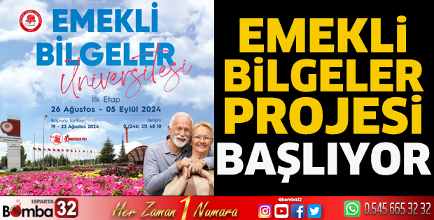 Emekli Bilgeler Projesi başlıyor