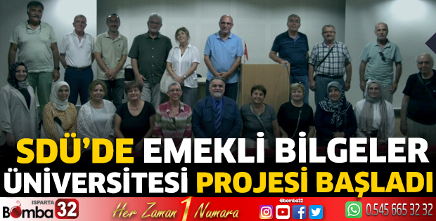 Emekli Bilgeler Üniversitesi Projesi başladı