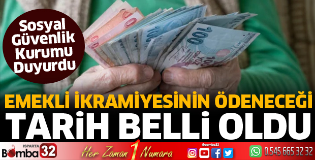 Emekli ikramiyesinin ödeneceği tarih belli oldu 