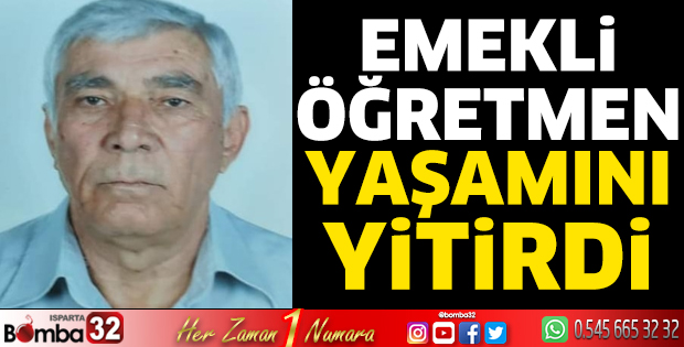 Emekli öğretmen yaşamını yitirdi