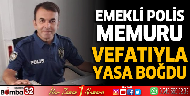 Emekli Polis Ramazan Eryiğit kalp krizi sonucu hayatını kaybetti