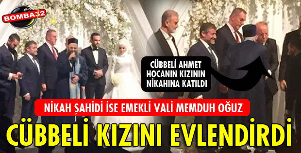 EMEKLİ VALİ OĞUZ NİKAH ŞAHİDİ OLDU